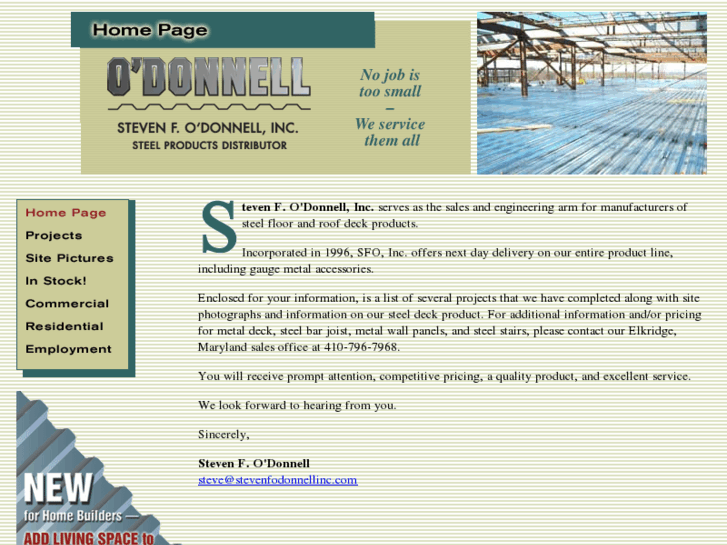 www.stevenfodonnellinc.com