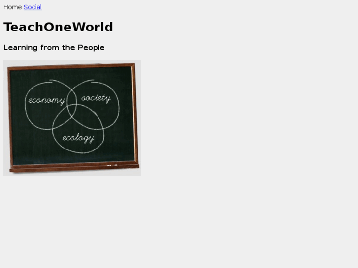 www.teachoneworld.org
