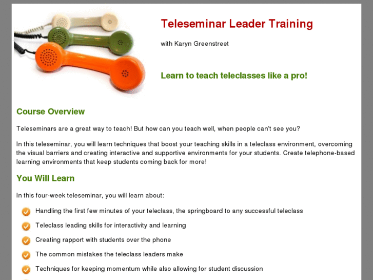 www.teleseminarleadertraining.com