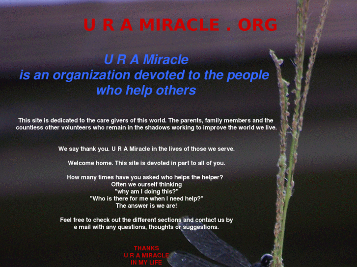 www.uramiracle.org