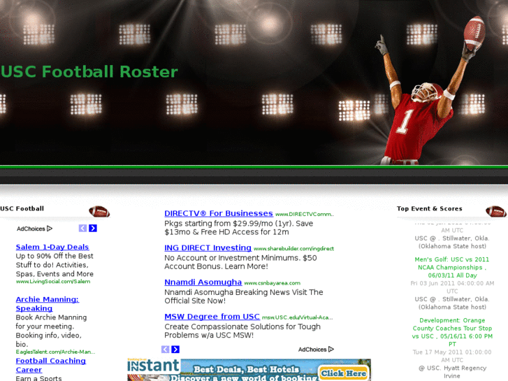 www.uscfootballroster.com