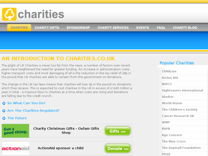 www.charities.co.uk