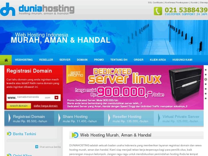 www.duniahosting.com