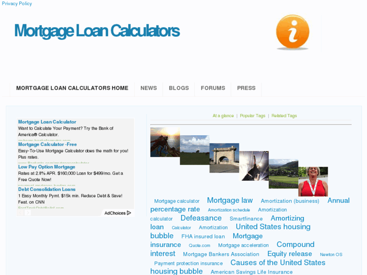 www.mortgageloancalculators.info