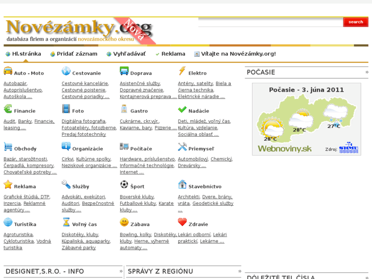 www.novezamky.org