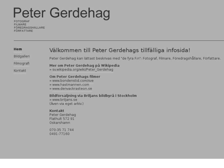 www.petergerdehag.se