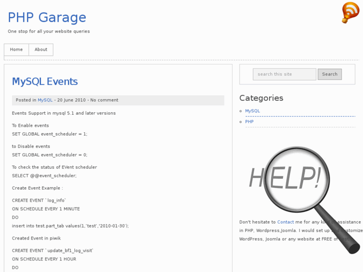 www.phpgarage.info