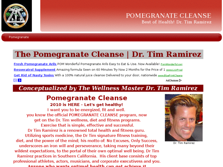 www.pomegranatecleanse.com