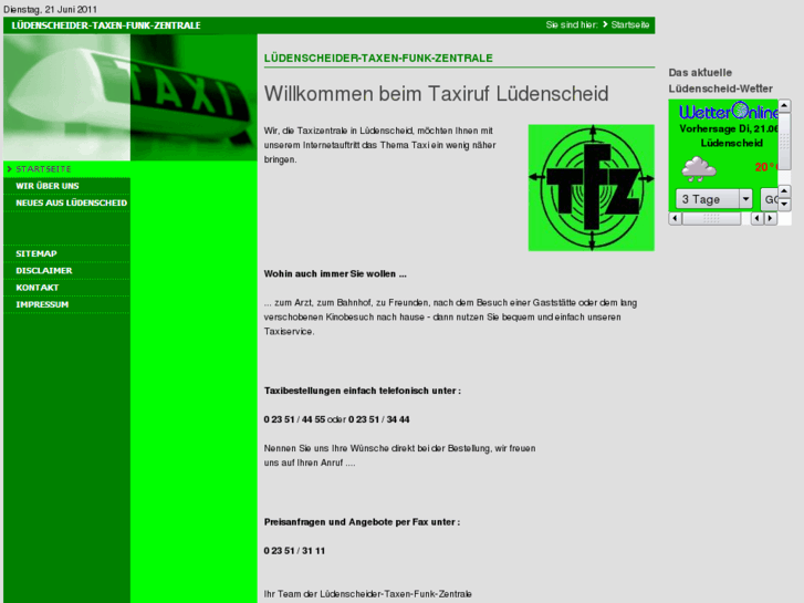 www.taxi-luedenscheid.com