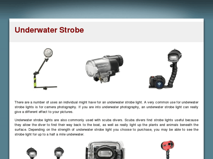 www.underwaterstrobe.com