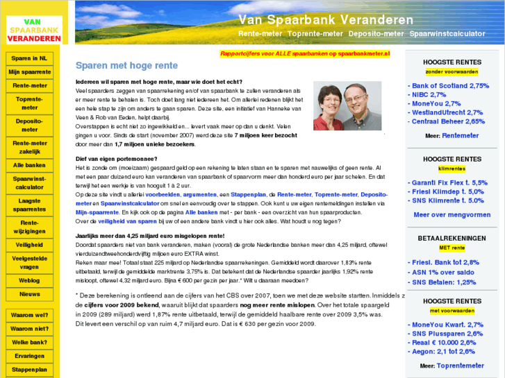 www.vanspaarbankveranderen.nl