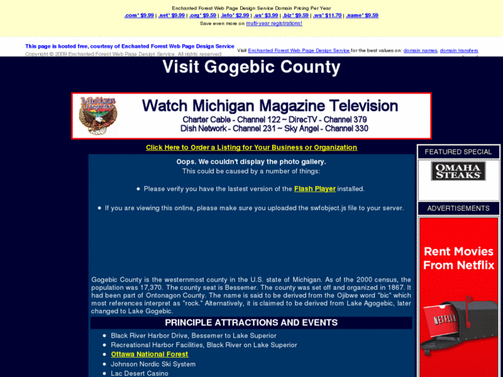 www.visitgogebiccounty.com