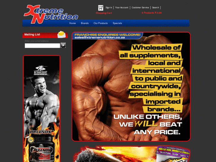 www.xtremenutrition.co.za