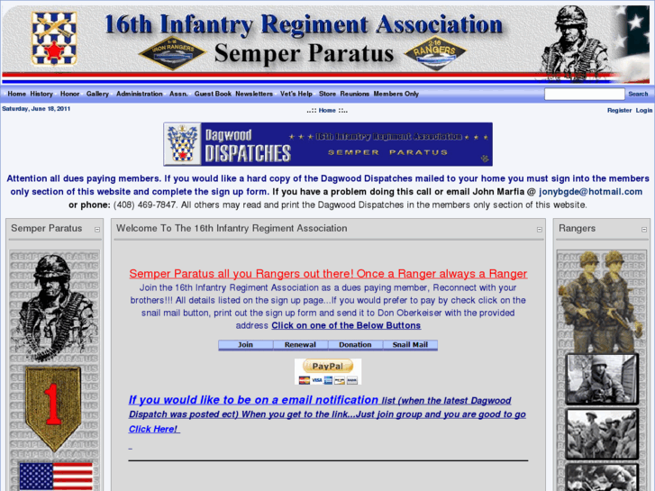 www.16thinfantry-regiment.org