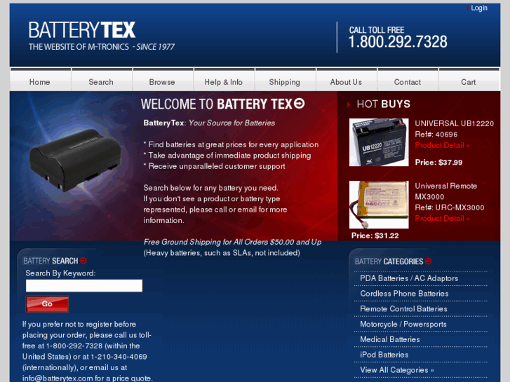 www.batterytex.com