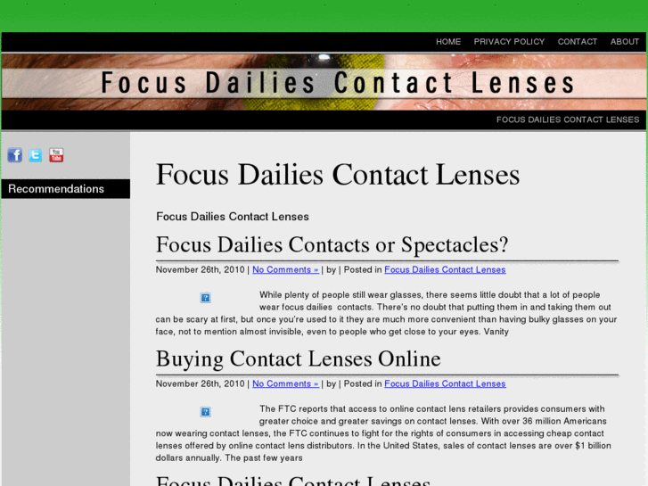 www.focusdailiescontactlenses.com