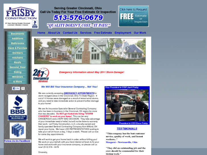 www.frisbyconstruction.com