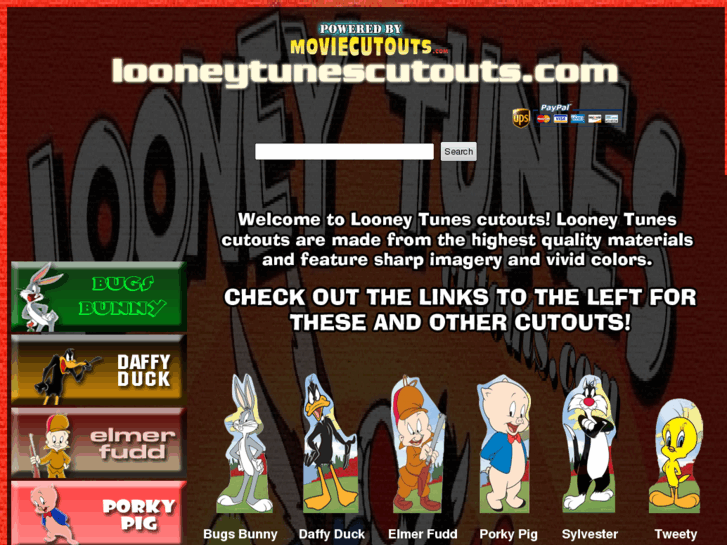 www.looneytunescutouts.com