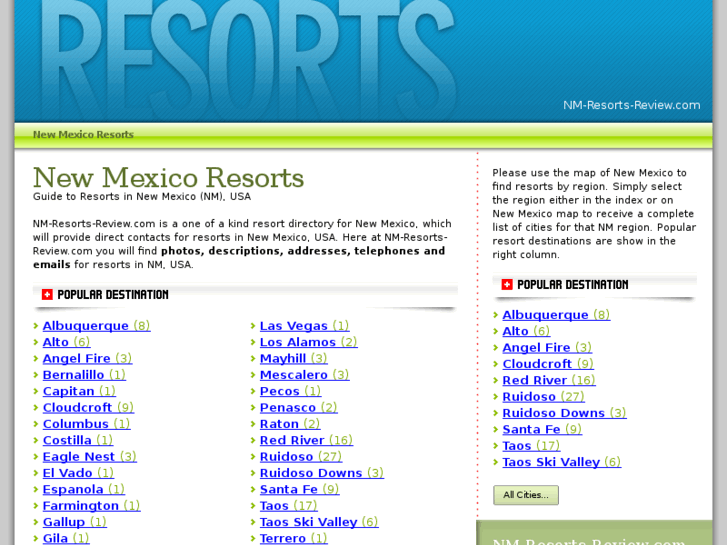 www.nm-resorts-review.com