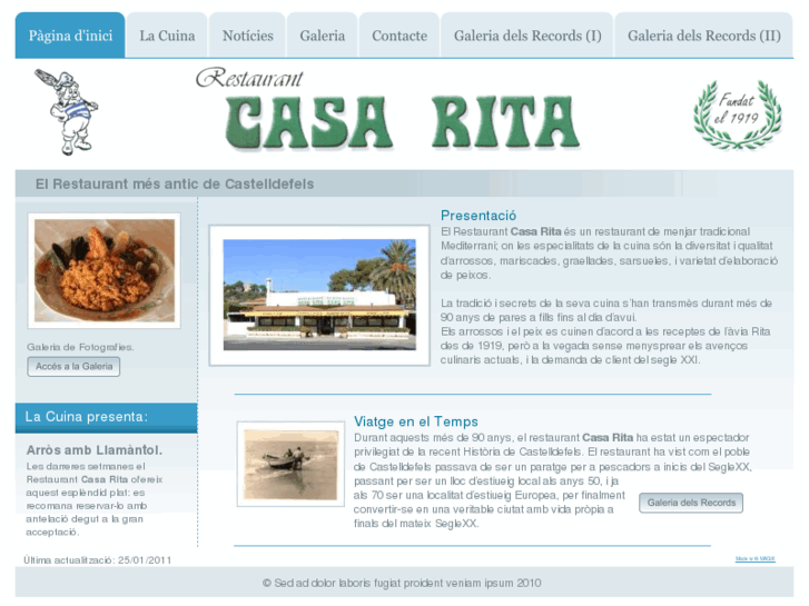 www.restaurantcasarita.com