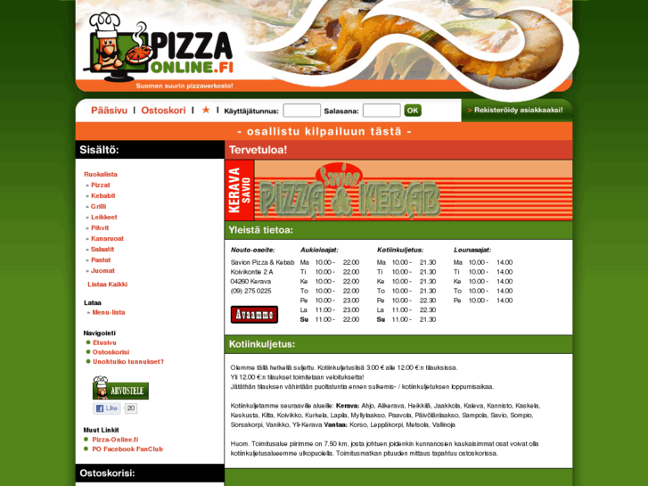 www.savionpizza.com