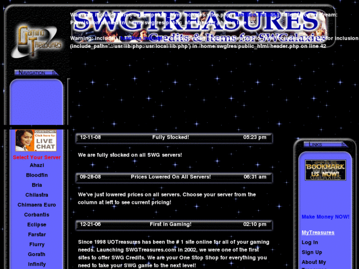 www.swgtreasures.com