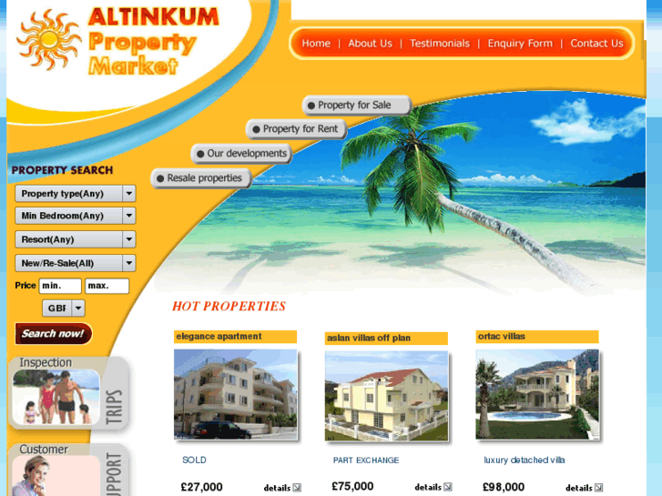 www.altinkumpropertymarket.com