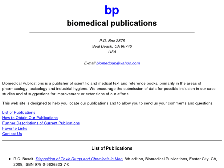 www.biomedicalpublications.com