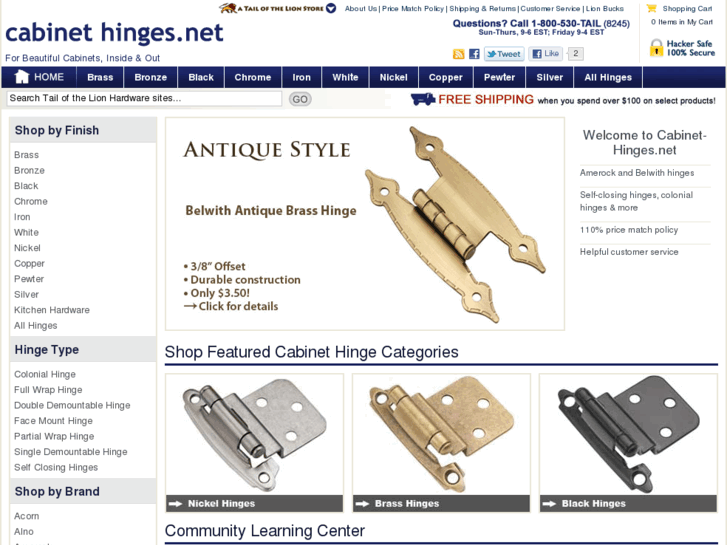 www.cabinet-hinges.net