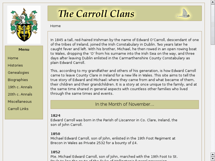 www.carrollclans.com