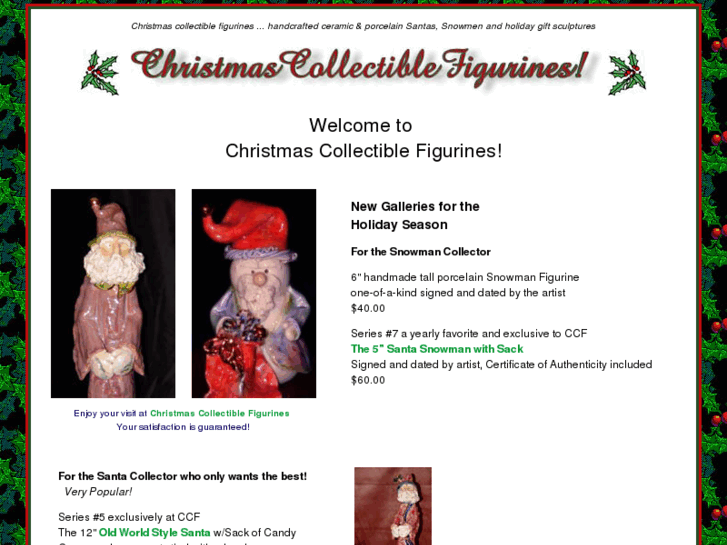 www.christmascollectiblefigurines.com