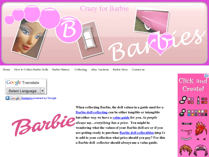 www.crazyforbarbie.com