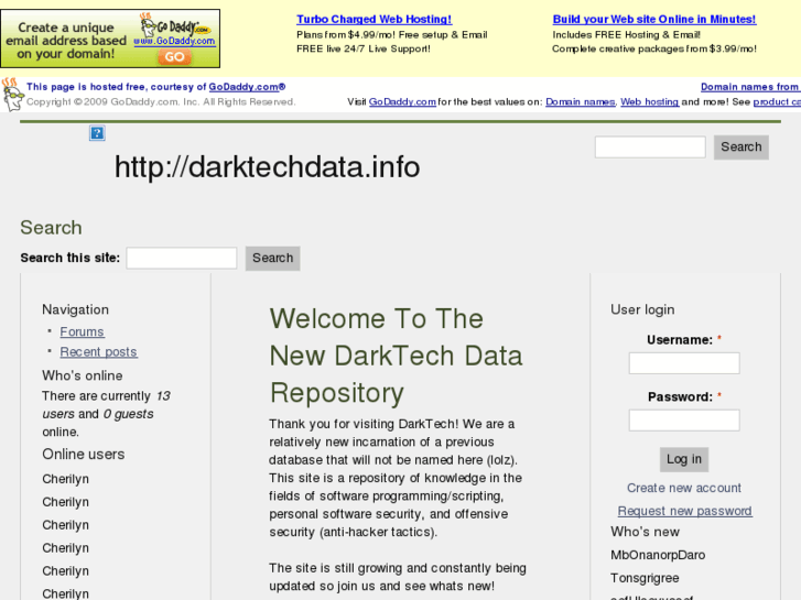 www.darktechdata.info