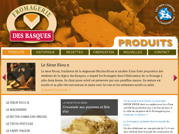 www.fromageriedesbasques.ca