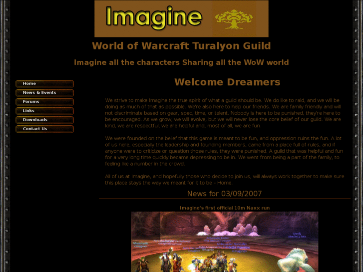 www.imagine-wowguild.com