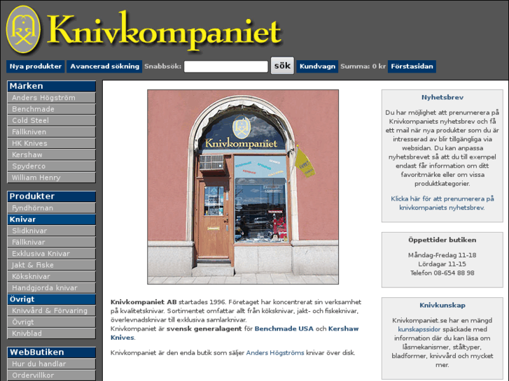 www.knivkompaniet.se