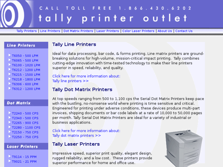 www.tallyprinteroutlet.com