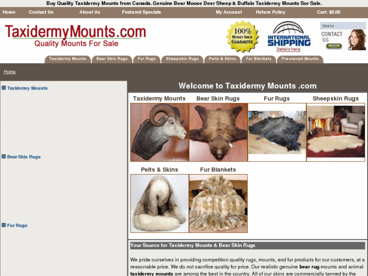 www.taxidermymounts.com