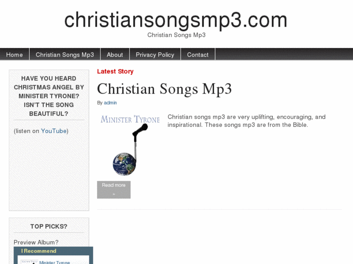 www.christiansongsmp3.com