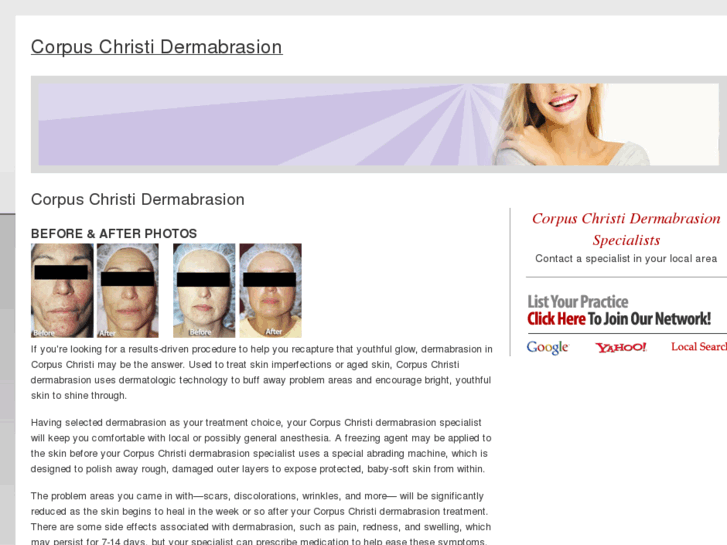 www.corpuschristidermabrasion.com