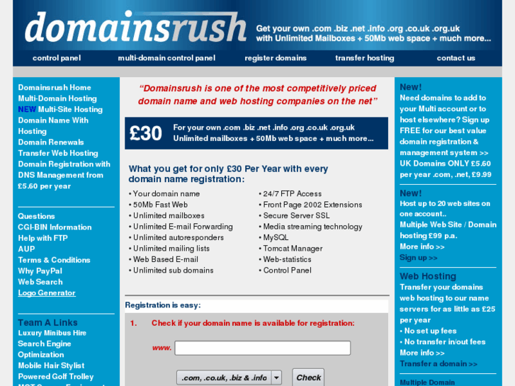 www.domainsrush.biz
