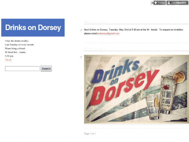 www.drinksondorsey.com