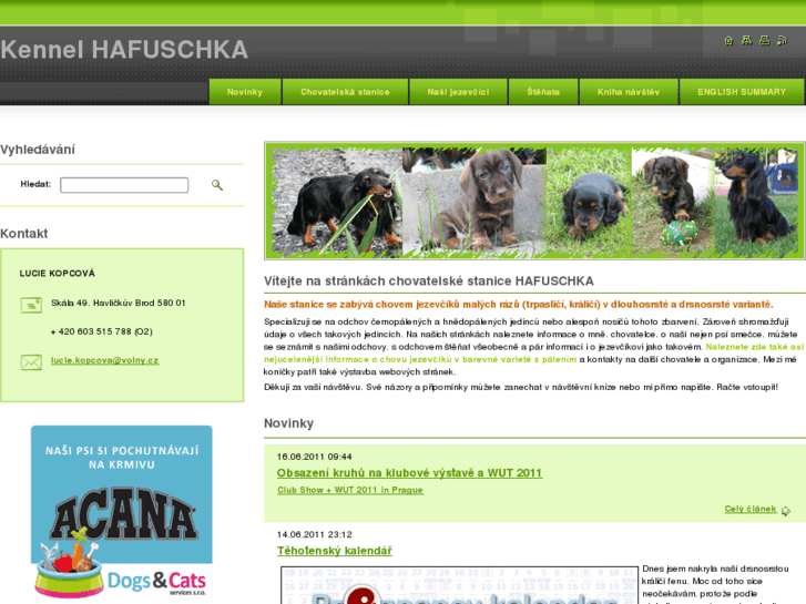 www.hafuschka.cz