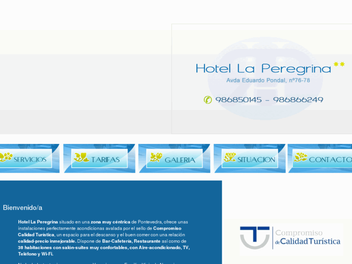 www.hotellaperegrina.com