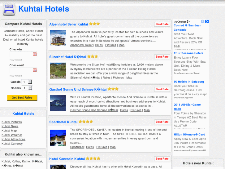 www.kuhtaihotels.com