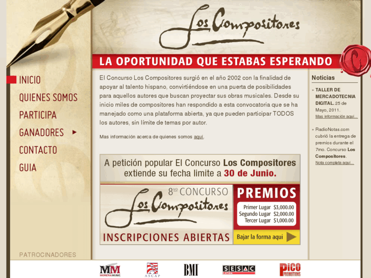 www.loscompositores.com