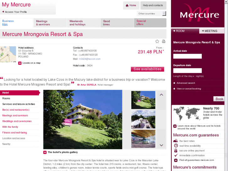www.mercure-mrongovia-resort.com