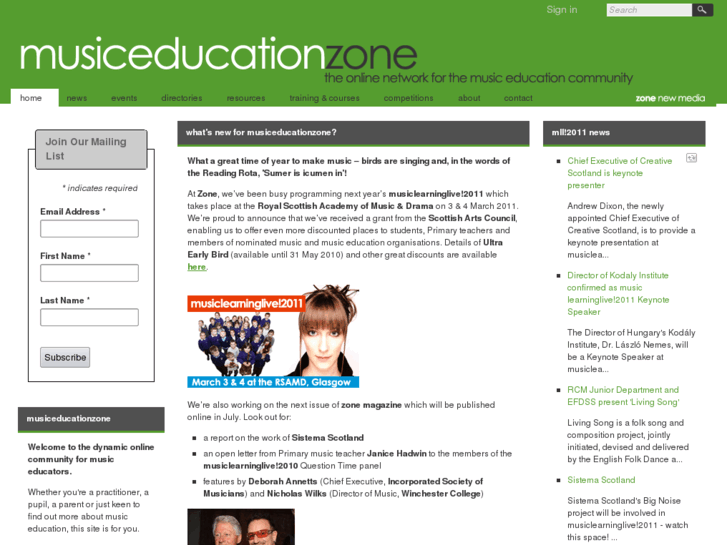 www.musiceducationzone.net