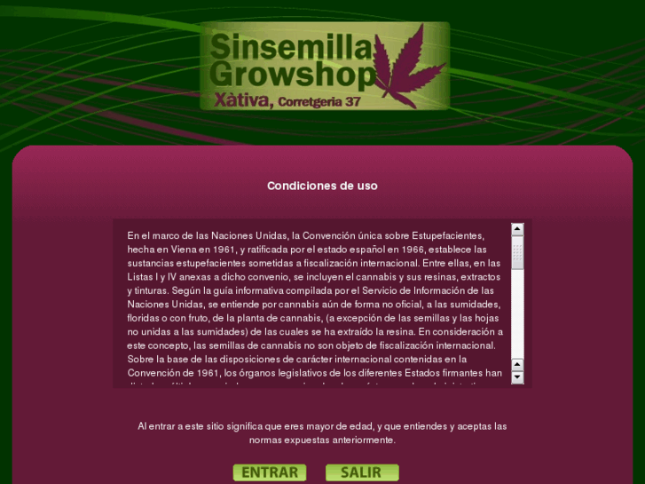 www.sinsemillaxativa.com