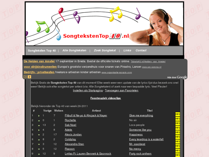 www.songtekstentop40.nl